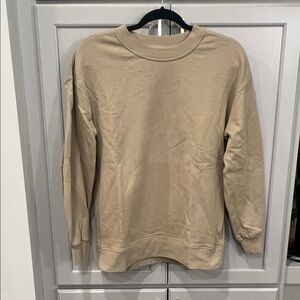 lululemon athletica Men's Beige Crewneck Sweater